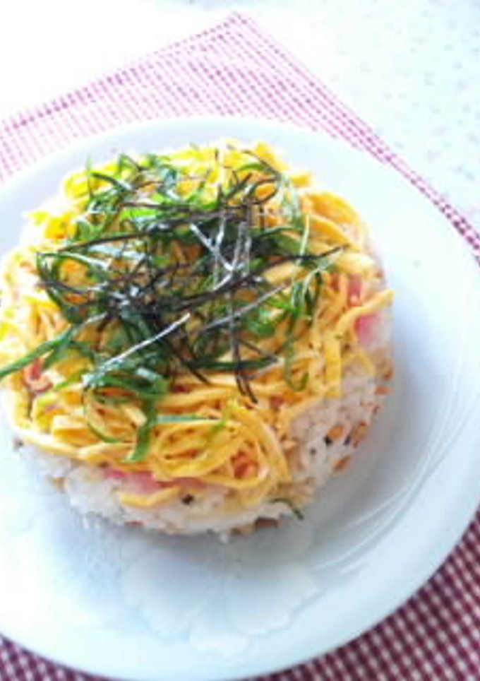 ちらし寿司（ケーキ寿司）-レシピのメイン写真