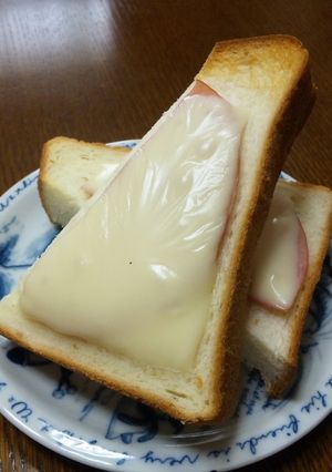 クロックムッシュ風朝食パン-レシピのメイン写真