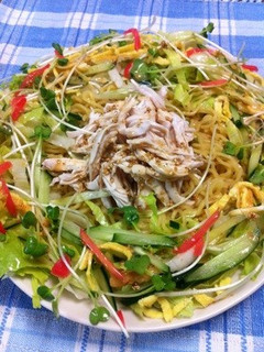 棒々鶏サラダwithラーメン-レシピのメイン写真
