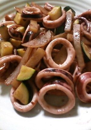 イカのダシダ炒め-レシピのメイン写真