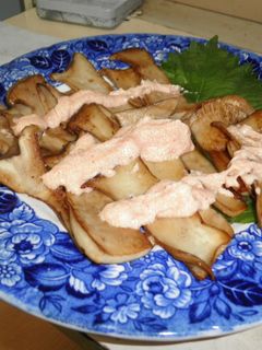 明太マヨのエリンギバター焼き♬-レシピのメイン写真