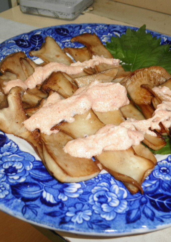 明太マヨのエリンギバター焼き♬-レシピのメイン写真