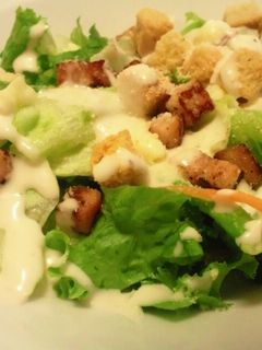 ベーコンとチーズのごちそうシーザーサラダ-レシピのメイン写真