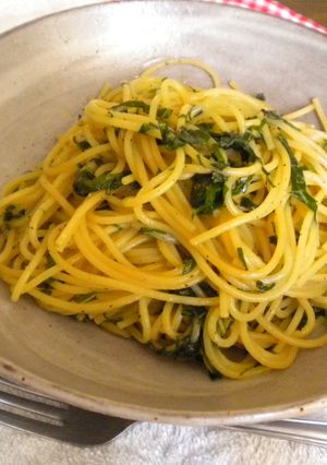 ゆずこしょう風味のしそパスタ-レシピのメイン写真