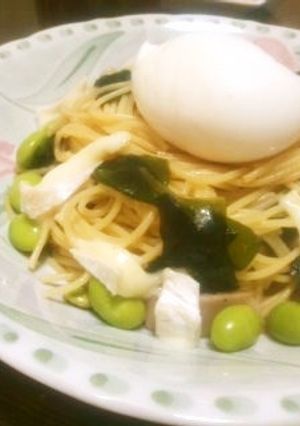 カマンベールと昆布茶の冷たいパスタ　-レシピのメイン写真