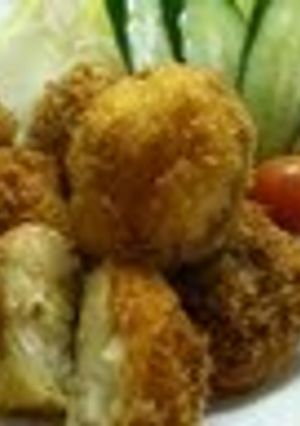 美味しい♪原木椎茸とポテサラダのコロッケ-レシピのメイン写真