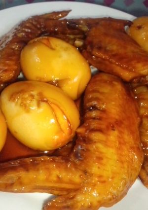 簡単すぎる☆材料4つで手羽先煮-レシピのメイン写真