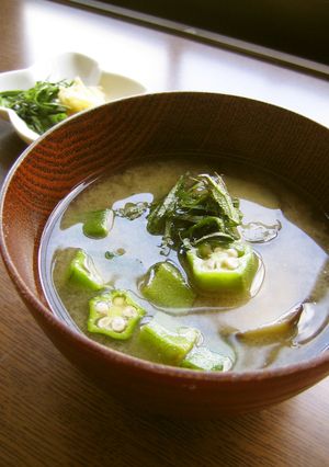 夏野菜で☆爽やかお味噌汁-レシピのメイン写真
