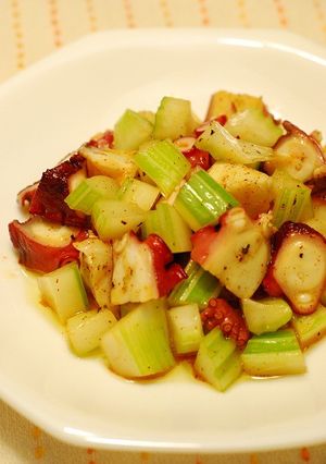 簡単☆タコとセロリのメキシカンマリネ-レシピのメイン写真