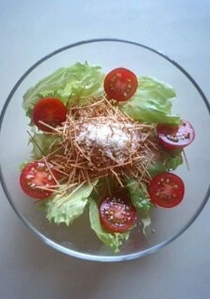 パリパリそうめん☆サラダ-レシピのメイン写真