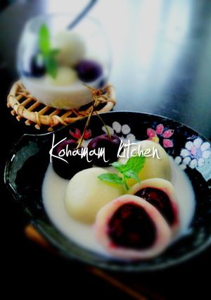さくらんぼ白玉スープ-レシピのメイン写真