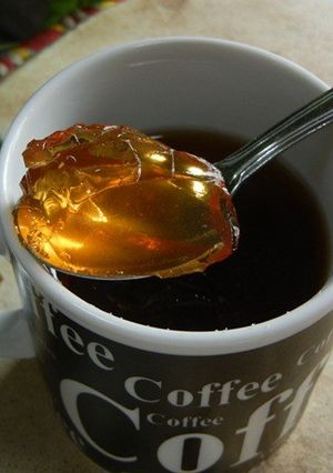 マグカップで☆冷たいお茶(ティー)ゼリー-レシピのメイン写真