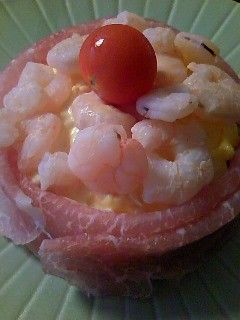 エビとアボガドのタルタル仕立て。-レシピのメイン写真