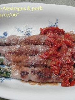 アスパラがシャキッと美味しい【豚肉巻き】-レシピのメイン写真