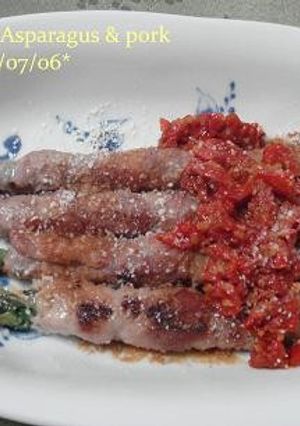 アスパラがシャキッと美味しい【豚肉巻き】-レシピのメイン写真