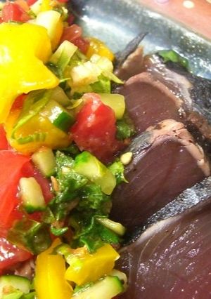 メキシカン★かつおの簡単サルサソース-レシピのメイン写真