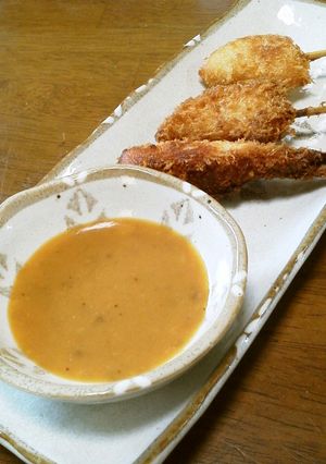 焼肉のタレde酢味噌タレ-レシピのメイン写真