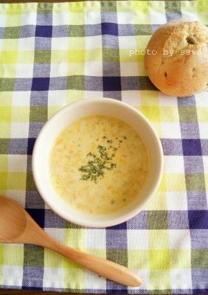ぱぱっと☆かぼちゃとにんじんのスープ-レシピのメイン写真