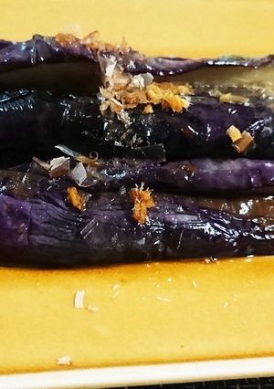 揚げナスのたっぷりショウガ醤油漬け-レシピのメイン写真