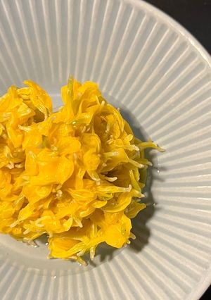 菊の花の甘酢漬け-レシピのメイン写真