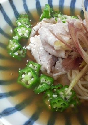 冷しゃぶ♪とろりとした和風仕立て♪-レシピのメイン写真