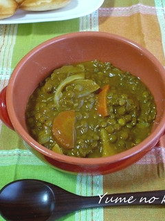 自炊生活応援 簡単豆カレー-レシピのメイン写真