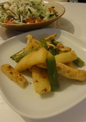 とりむね肉で★エスニック風カレー炒め-レシピのメイン写真