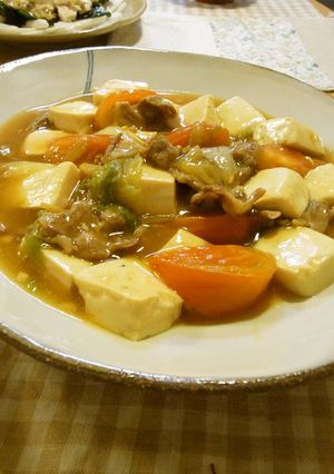 豚肉・レタス・お豆腐の中華風うま煮-レシピのメイン写真
