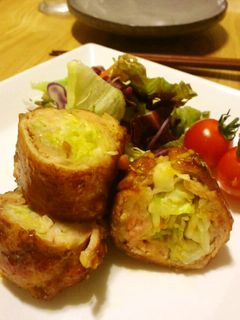 生姜入り✿豚巻き照焼き-レシピのメイン写真