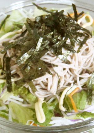 野菜を食べよう!さっぱりサラダそば-レシピのメイン写真