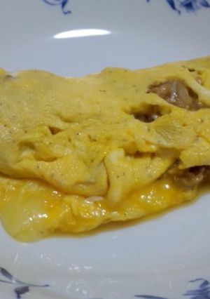 ★玉ねぎとﾂﾅのﾁｰｽﾞｵﾑﾚﾂ★-レシピのメイン写真