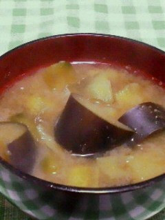 なすの(*^^*)お味噌汁-レシピのメイン写真