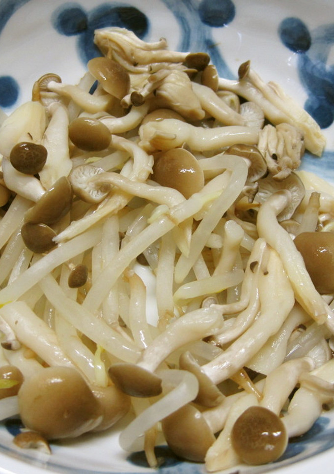 レンジで３分☆ダイエット食　もやしめじ♪-レシピのメイン写真