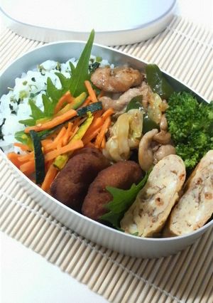 おとな女子的 回鍋肉弁当-レシピのメイン写真