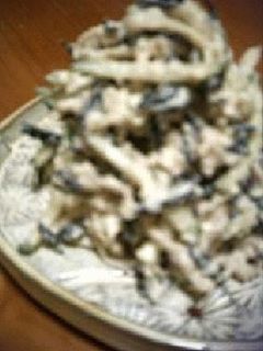 切干大根+ひじきのチーズ白和え-レシピのメイン写真