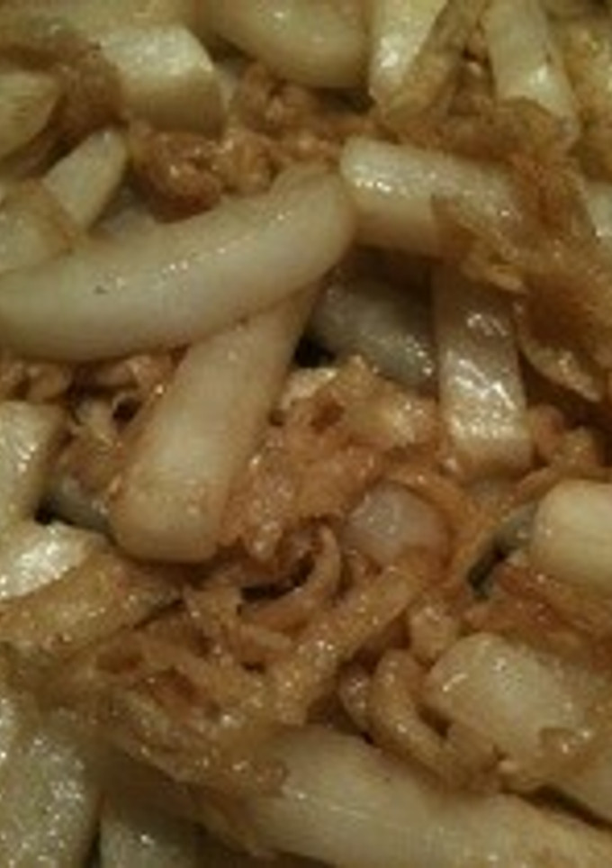 大根とあげの炒め物-レシピのメイン写真