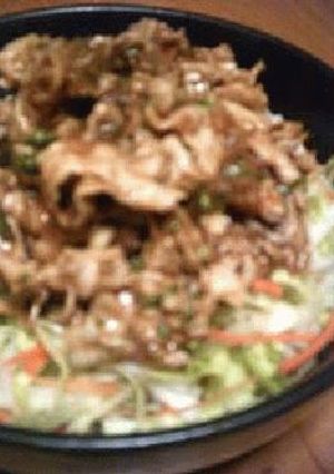 PORK＋VEGサラダ-レシピのメイン写真