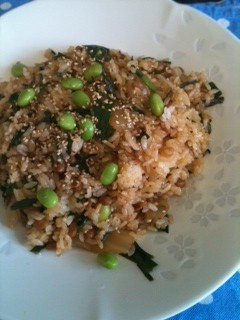 納豆キムチチャーハン-レシピのメイン写真