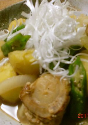 帆立の野菜ごろごろ味噌バター煮-レシピのメイン写真