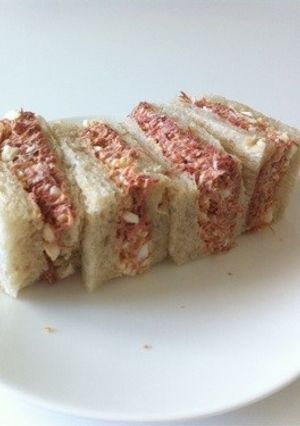 コンビーフ卵サンド-レシピのメイン写真
