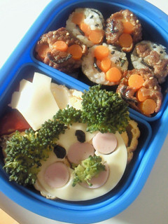 ジャムおじさん弁当(アンパンマン)-レシピのメイン写真