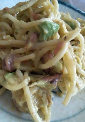 イカ明太とアボカドの混ぜパスタ-レシピのメイン写真