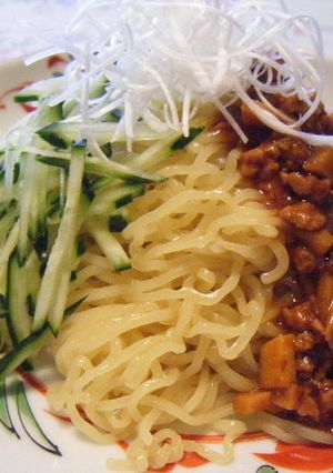 冷麺deジャージャー麺♪-レシピのメイン写真