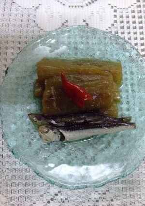 長茄子といりこの煮びたし-レシピのメイン写真