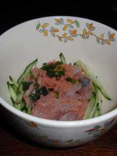 アジと辛子明太子の酢の物-レシピのメイン写真
