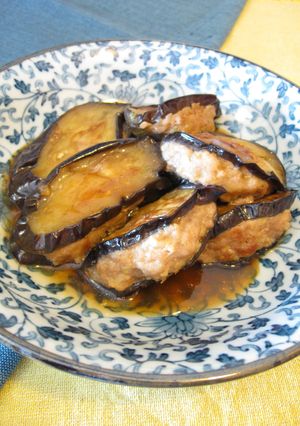 茄子はさみ揚げのオイスター煮-レシピのメイン写真