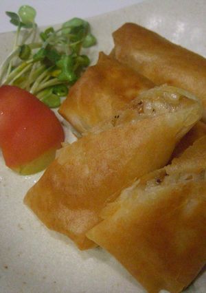 炊き込みご飯で簡単春巻き-レシピのメイン写真