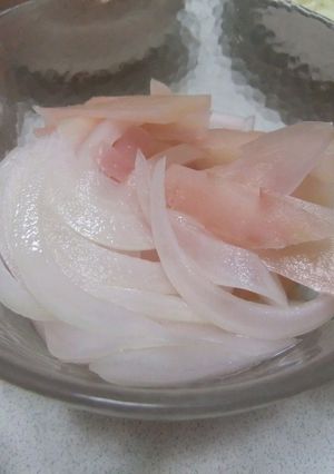 新生姜と新たまねぎのさっぱり漬け-レシピのメイン写真