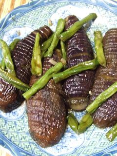 ナスとインゲンの煮浸し-レシピのメイン写真