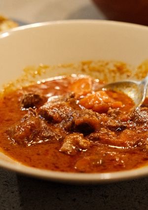圧力鍋で◎トロトロ牛すね肉のトマト煮-レシピのメイン写真